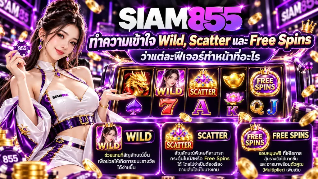 Wild, Scatter และ Bonus ไม่ควรถูกตีความเหมือนกันทุกเกม